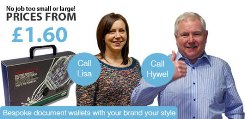 Custom Document Wallets - Screentec